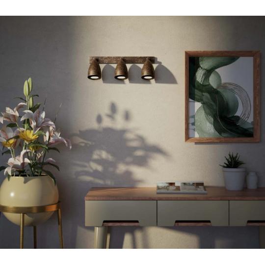 antik rez fali spotlampa harom izzos vilagos konyha haloszoba vintage patinas country farmhouse cottage mediterran videki paraszthaz.jpg